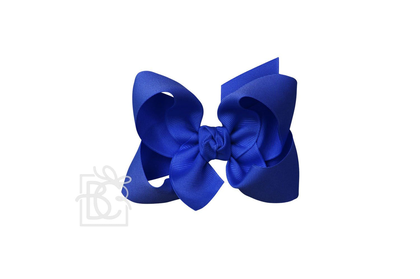 electric blue bow