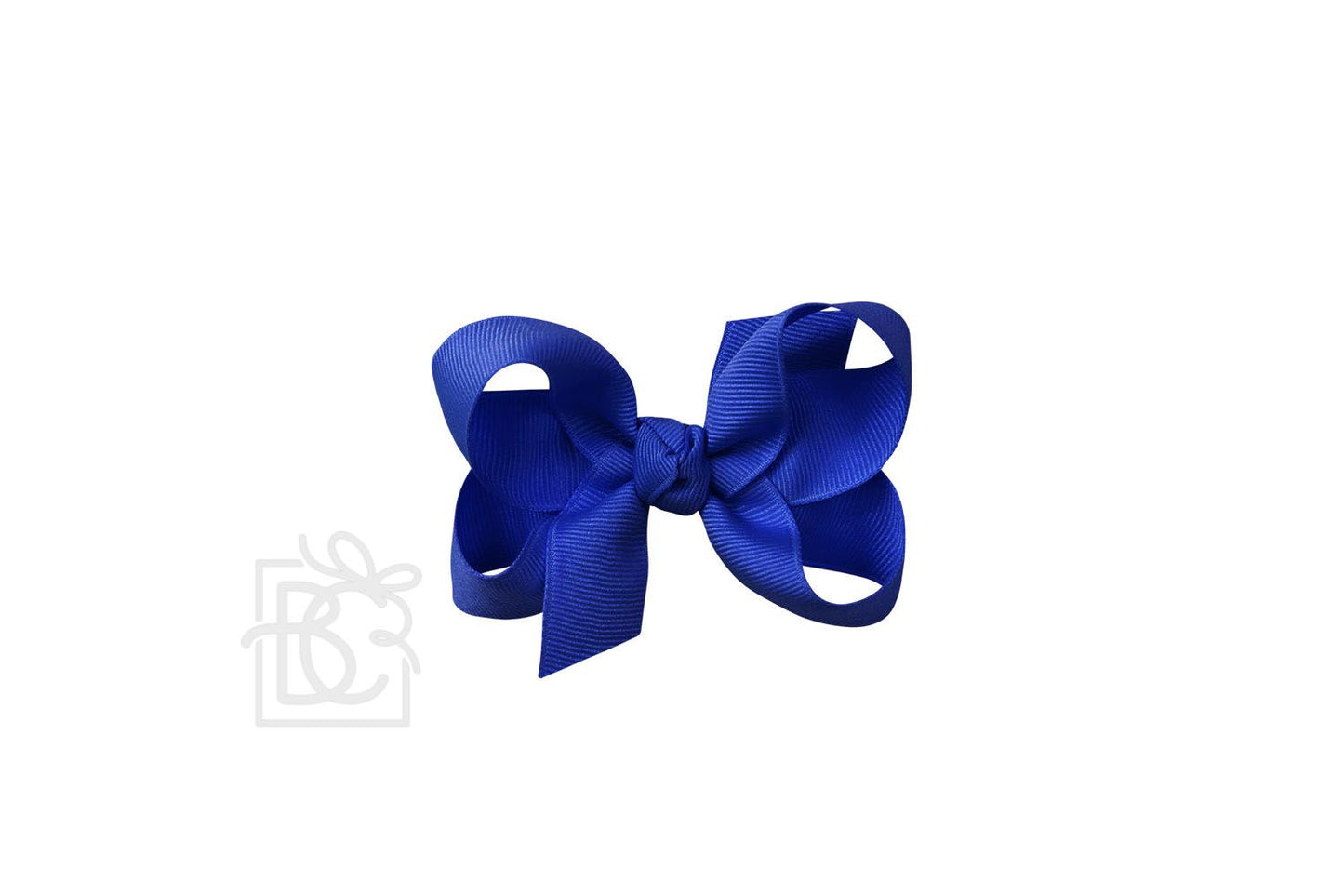 electric blue bow