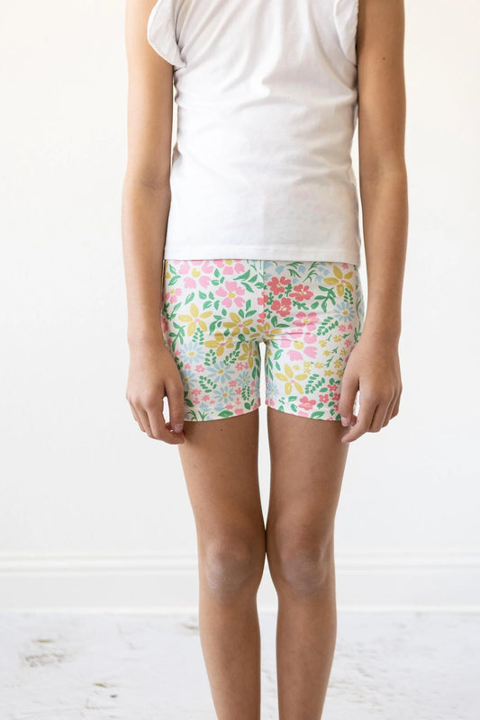 daffodils twirl shorts