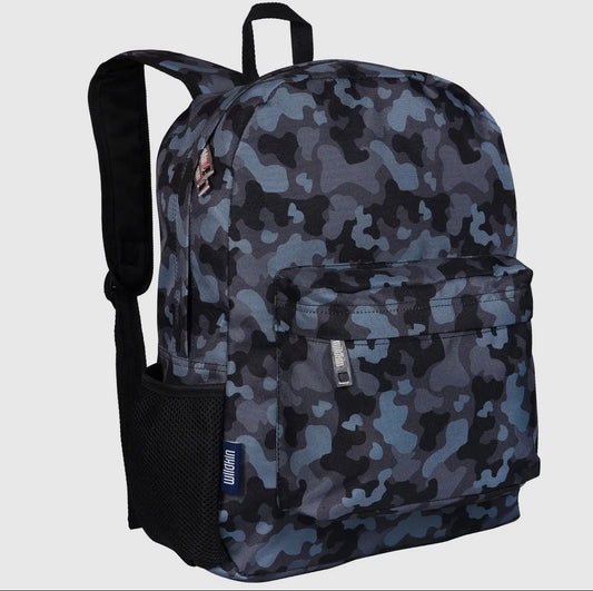 black camo backpack