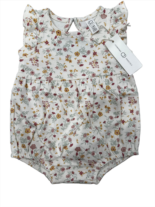 baby romper- berry