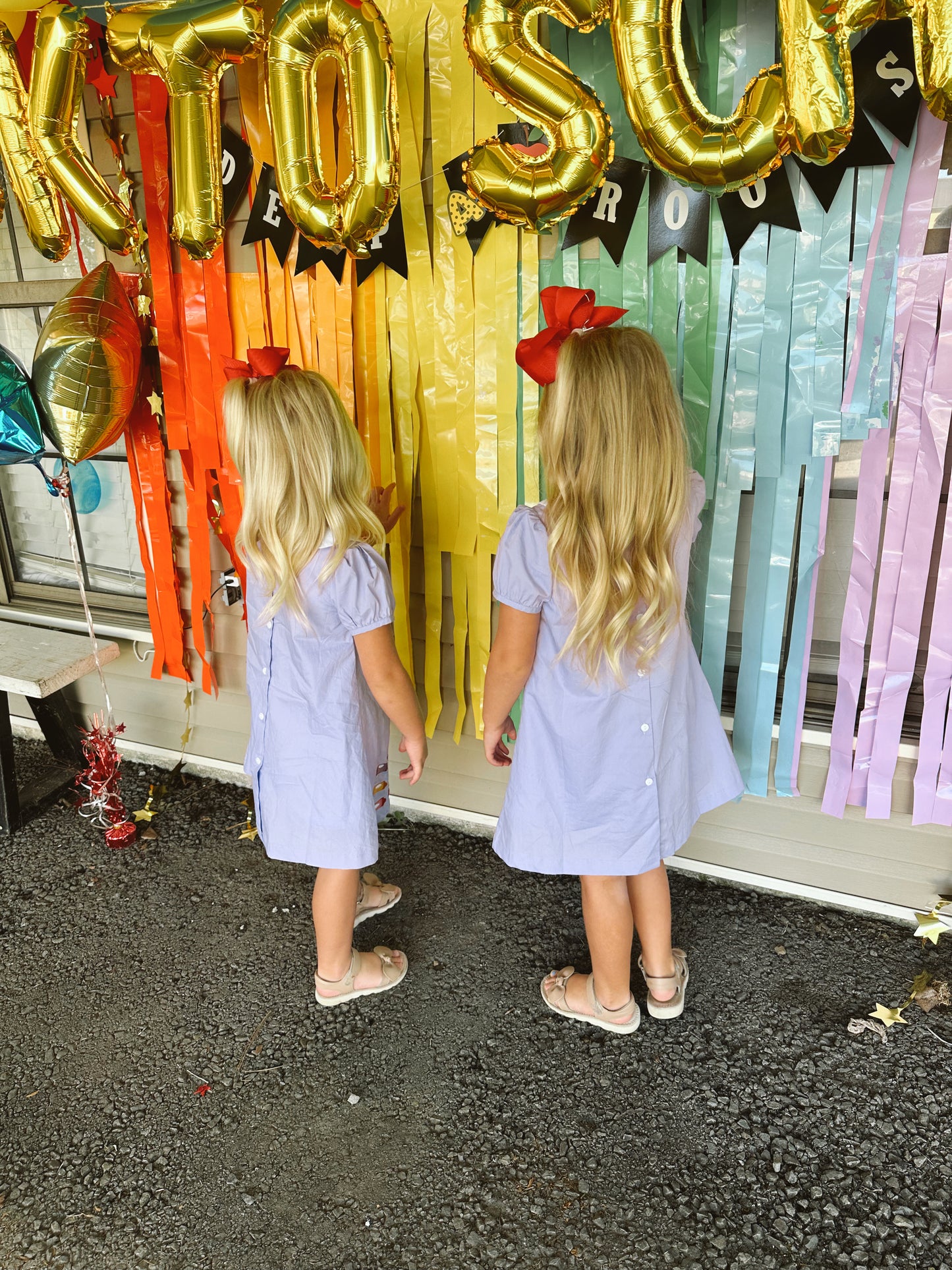 Back to School Crayon Dress