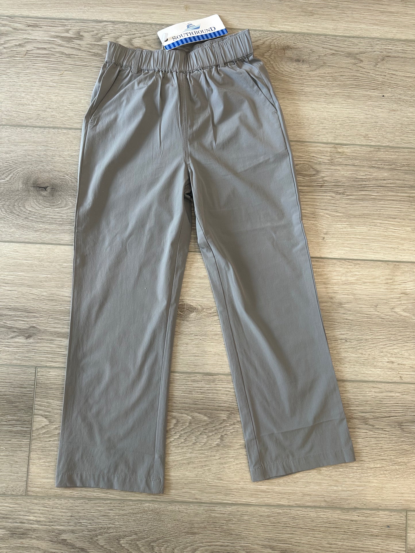 performance elastic pants - gray