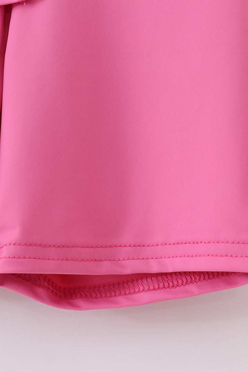 hot pink lounge set