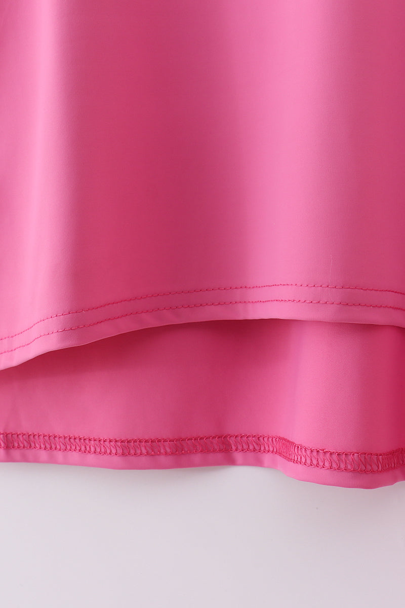 hot pink lounge set