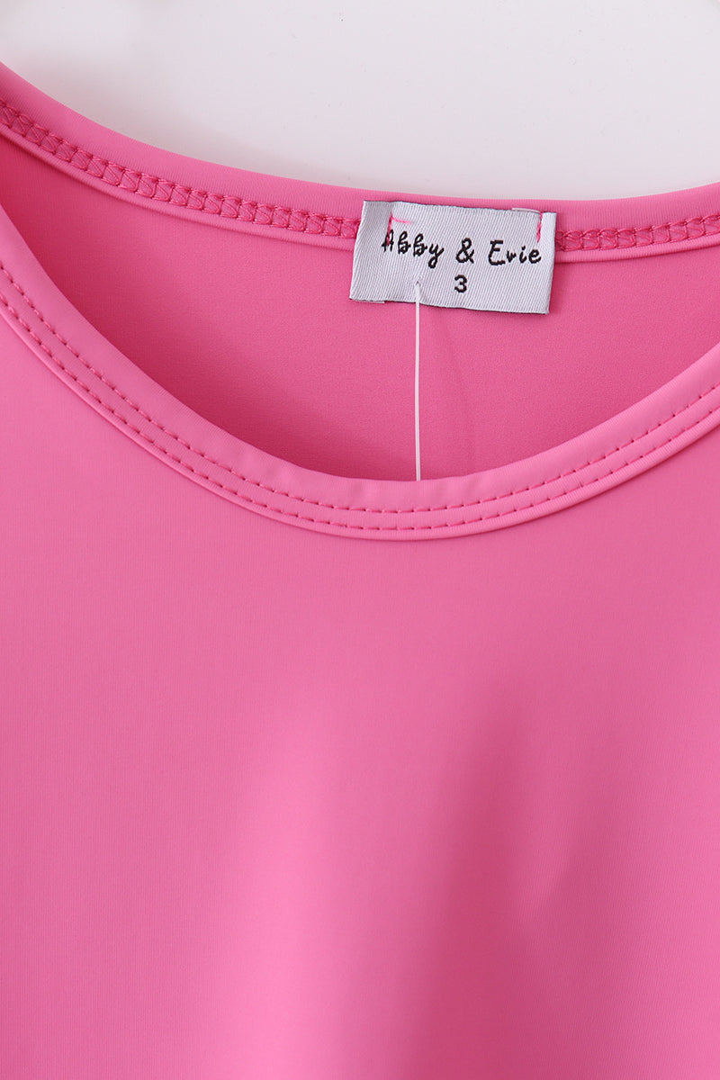 hot pink lounge set
