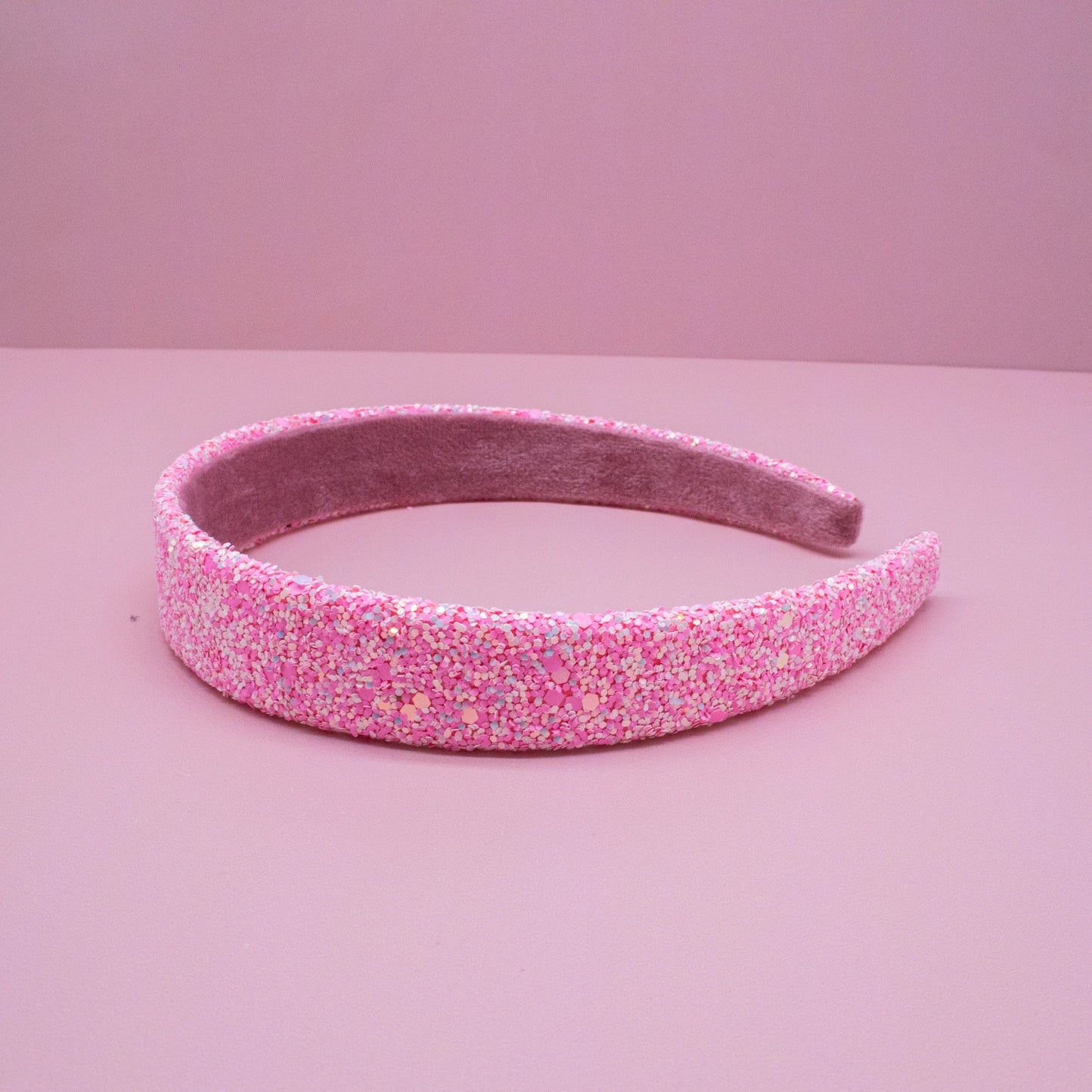 chunky glitter headband