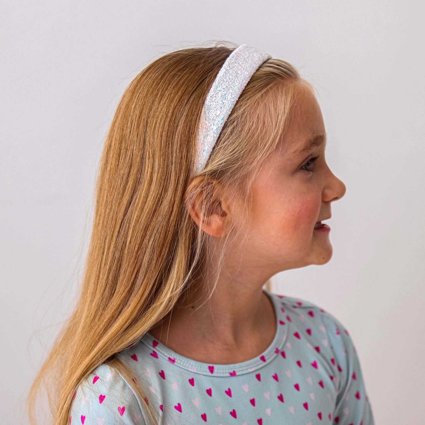 chunky glitter headband