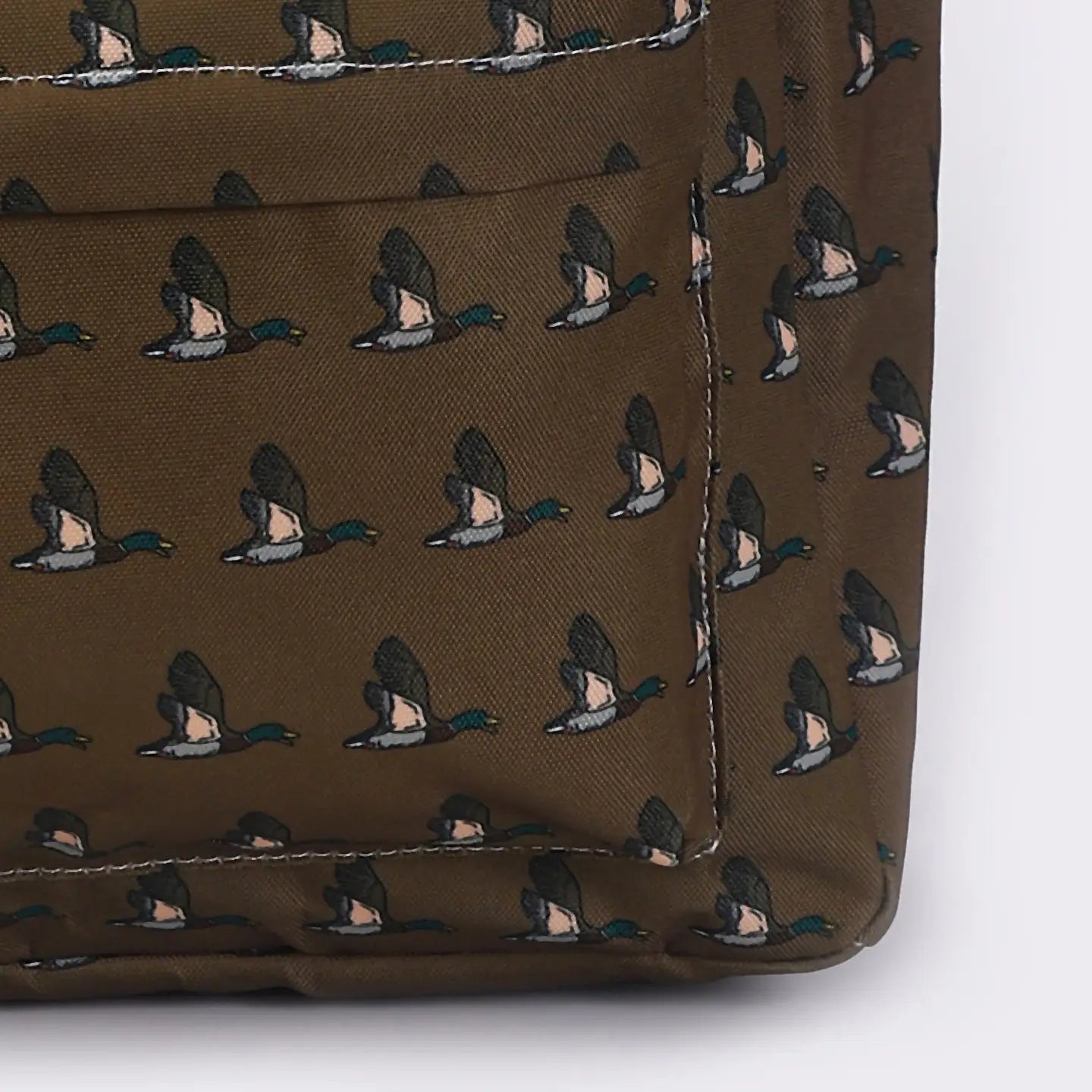 mallard print backpack