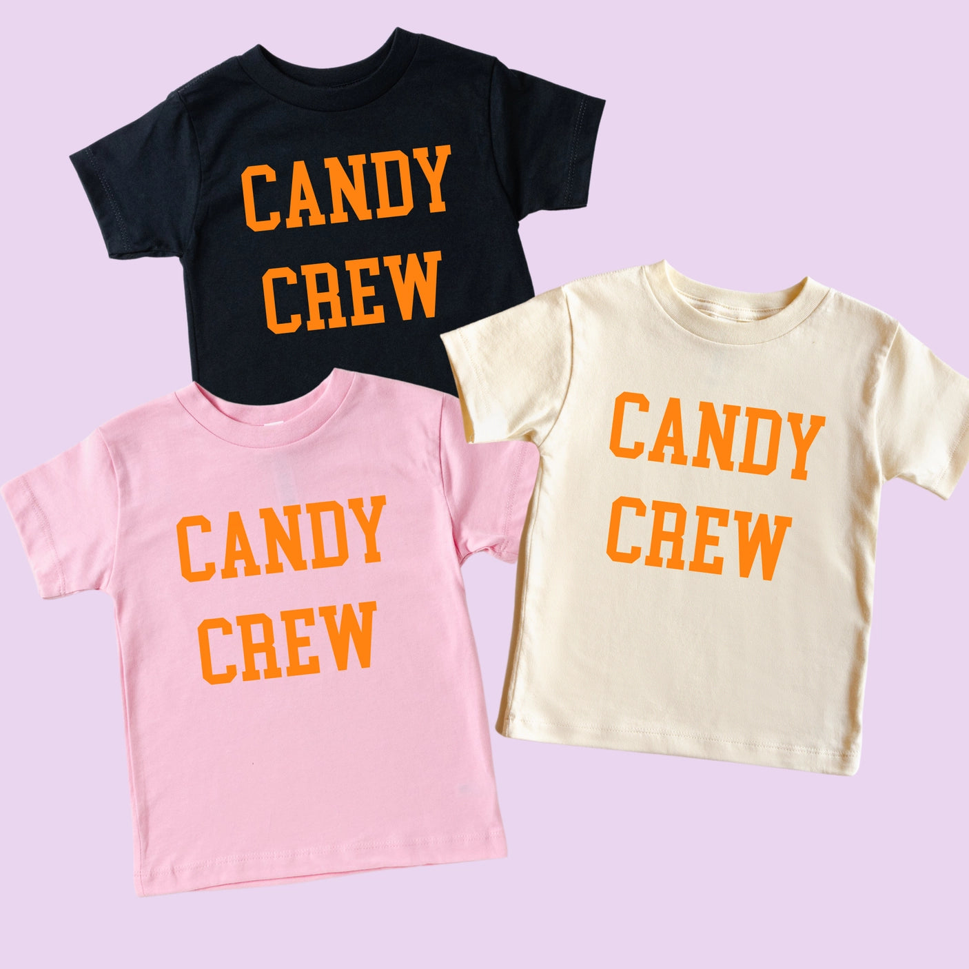 candy crew tee- pink