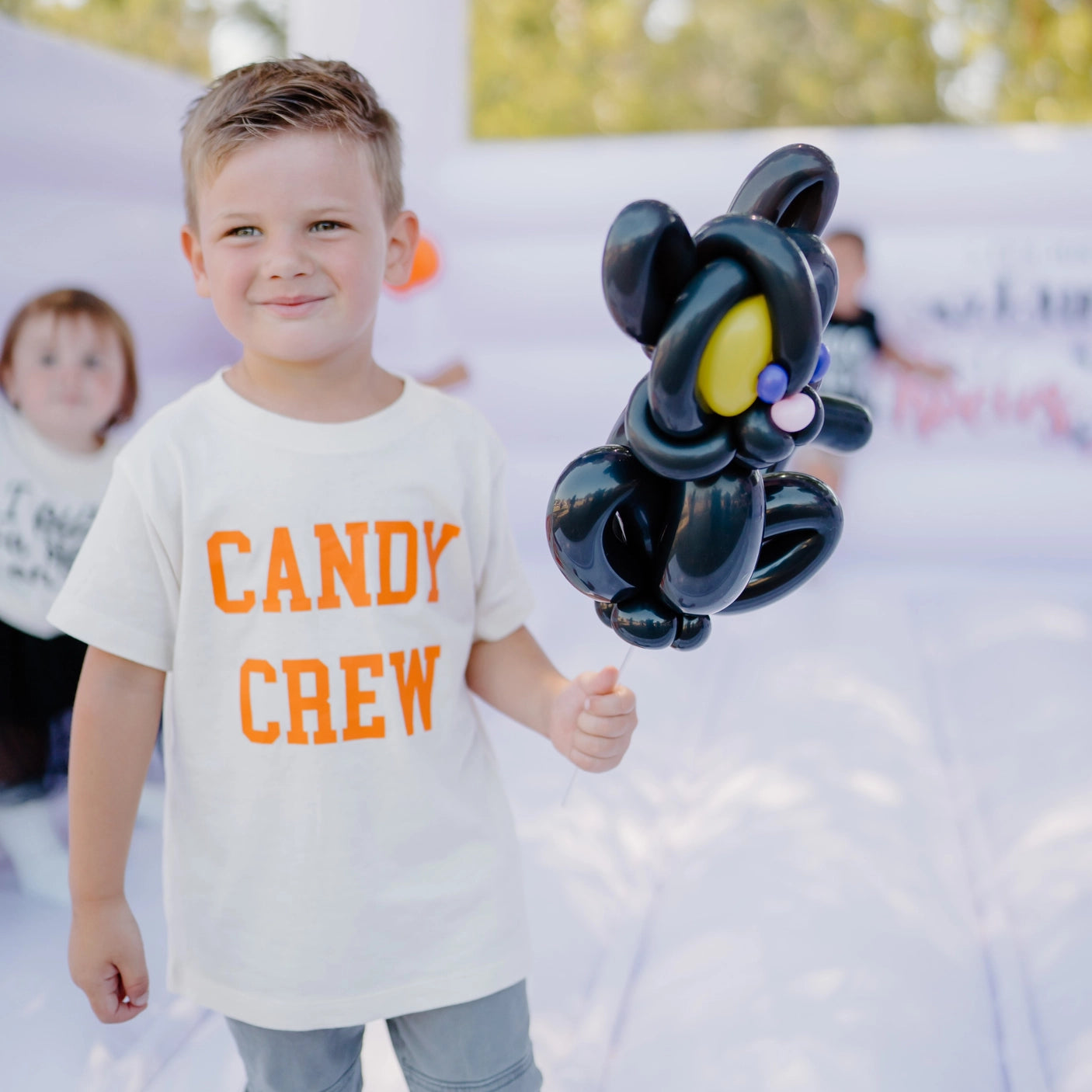 candy crew tee- white