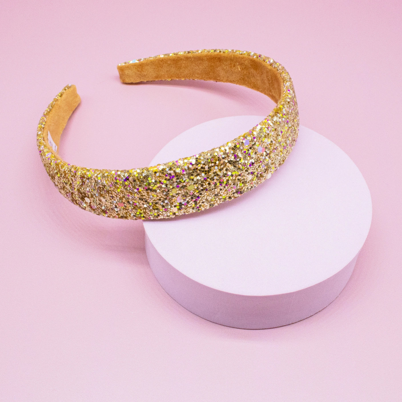 gold chunky headband