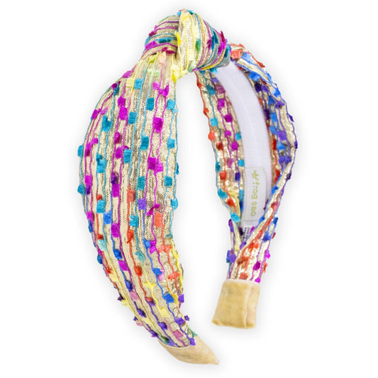 confetti knot headband