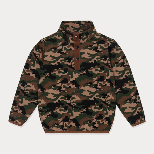 camo pullover