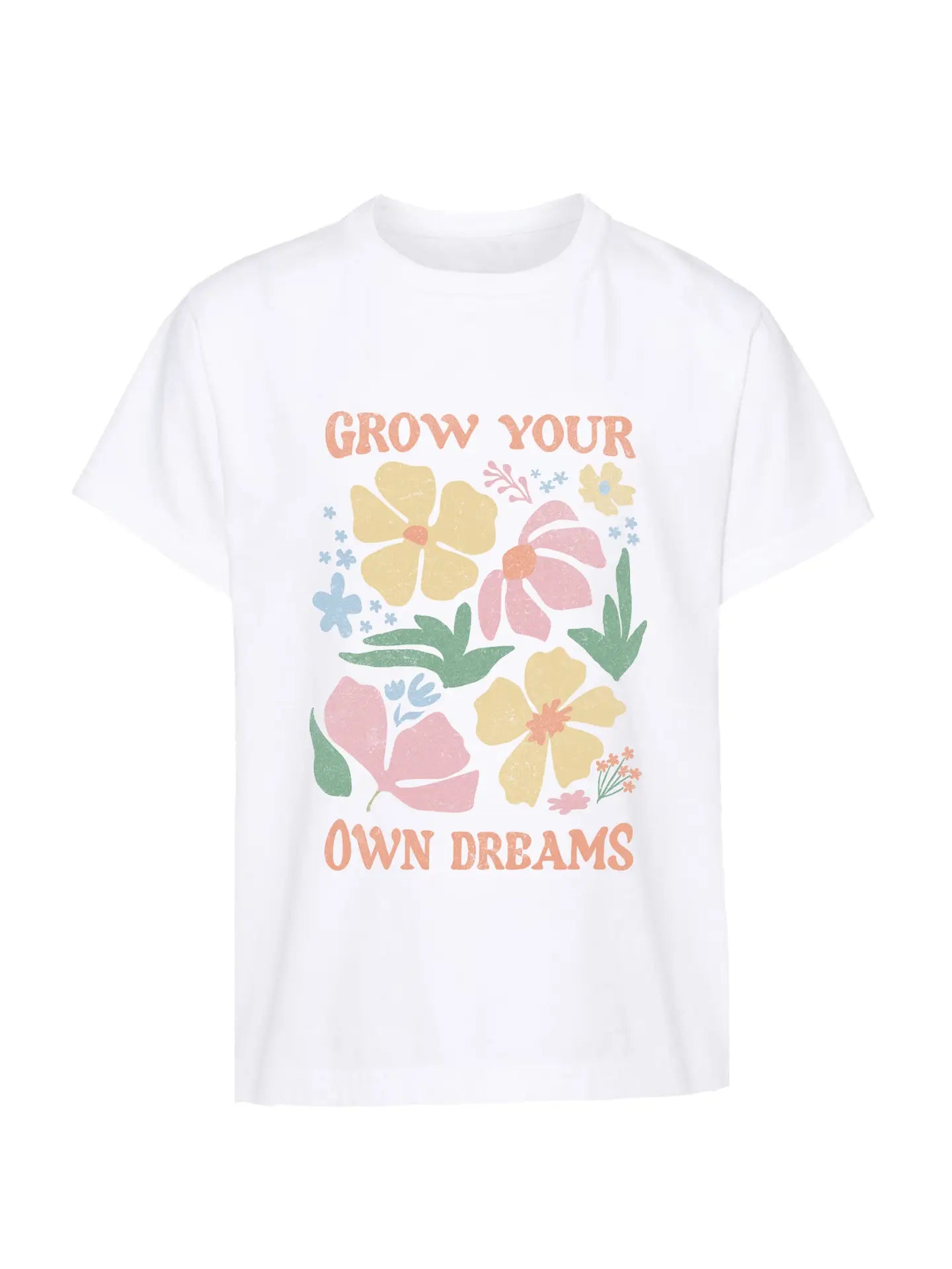 girls foral dreams graphic tee