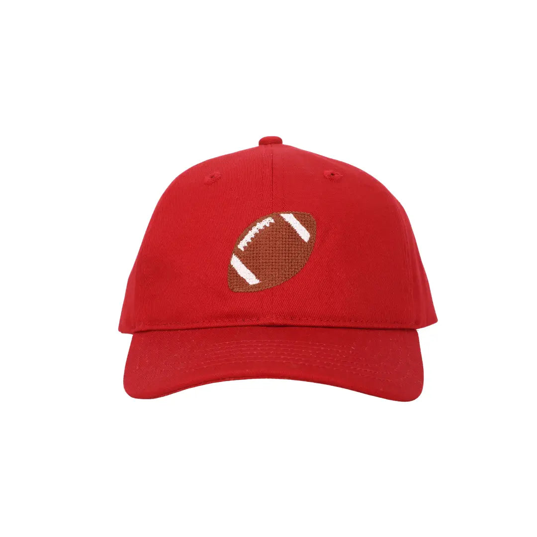 red football hat