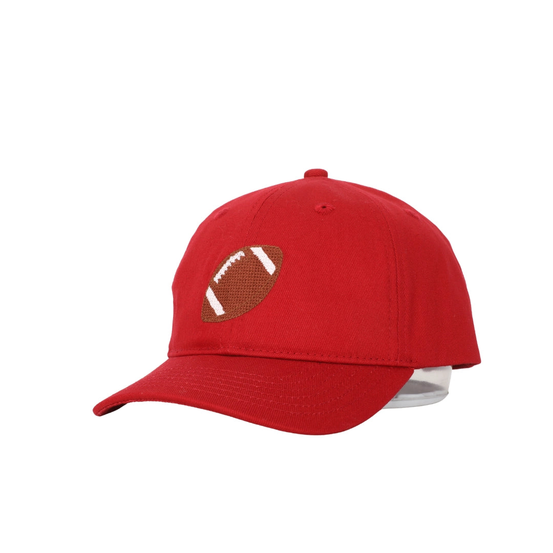 red football hat