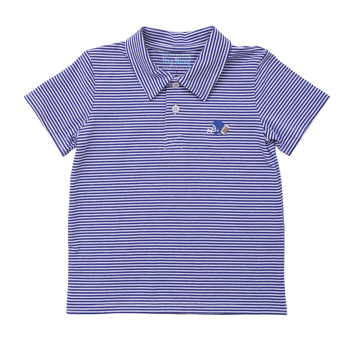 game day polo - royal blue