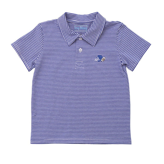 game day polo - royal blue