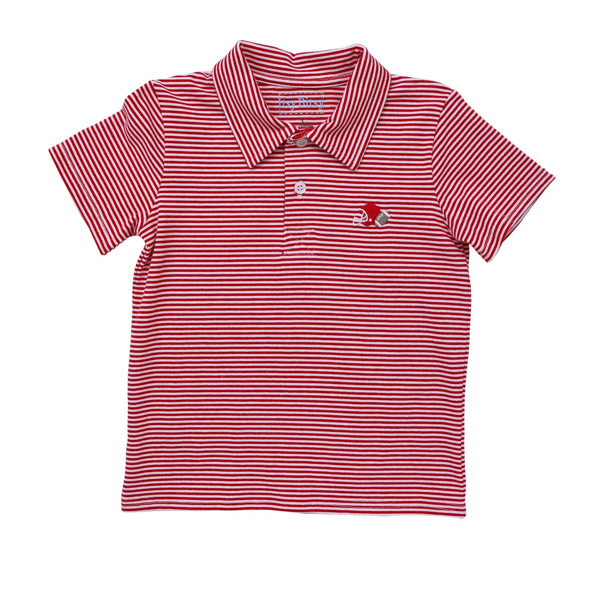 game day polo - red