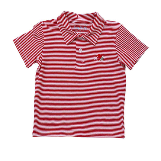 game day polo - red