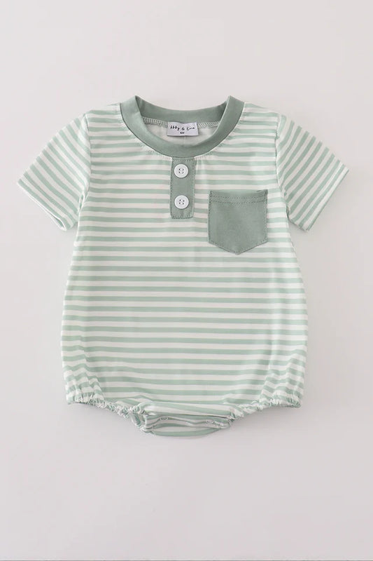 green stripe pocket bubble