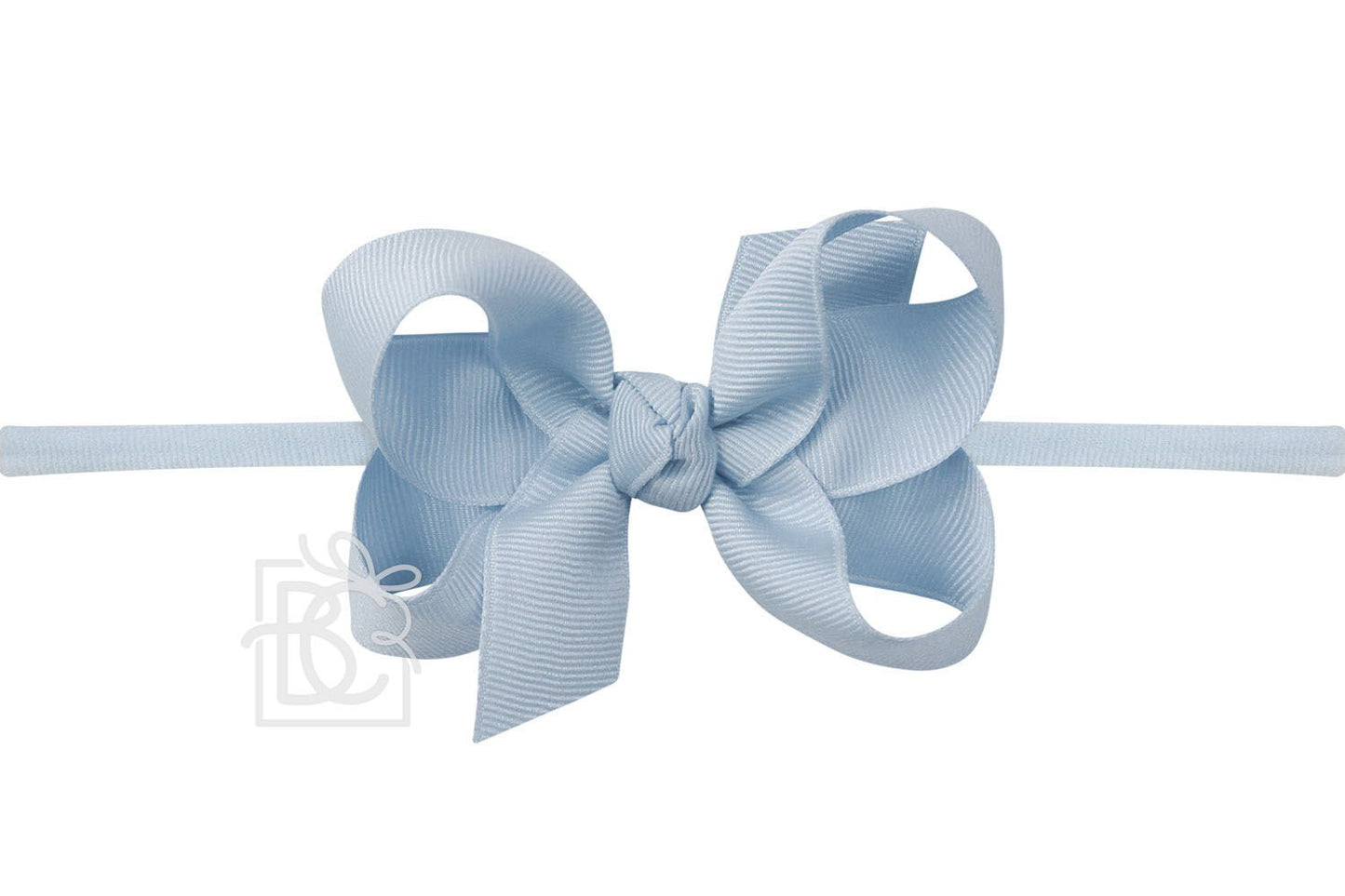 millenium blue headband bow