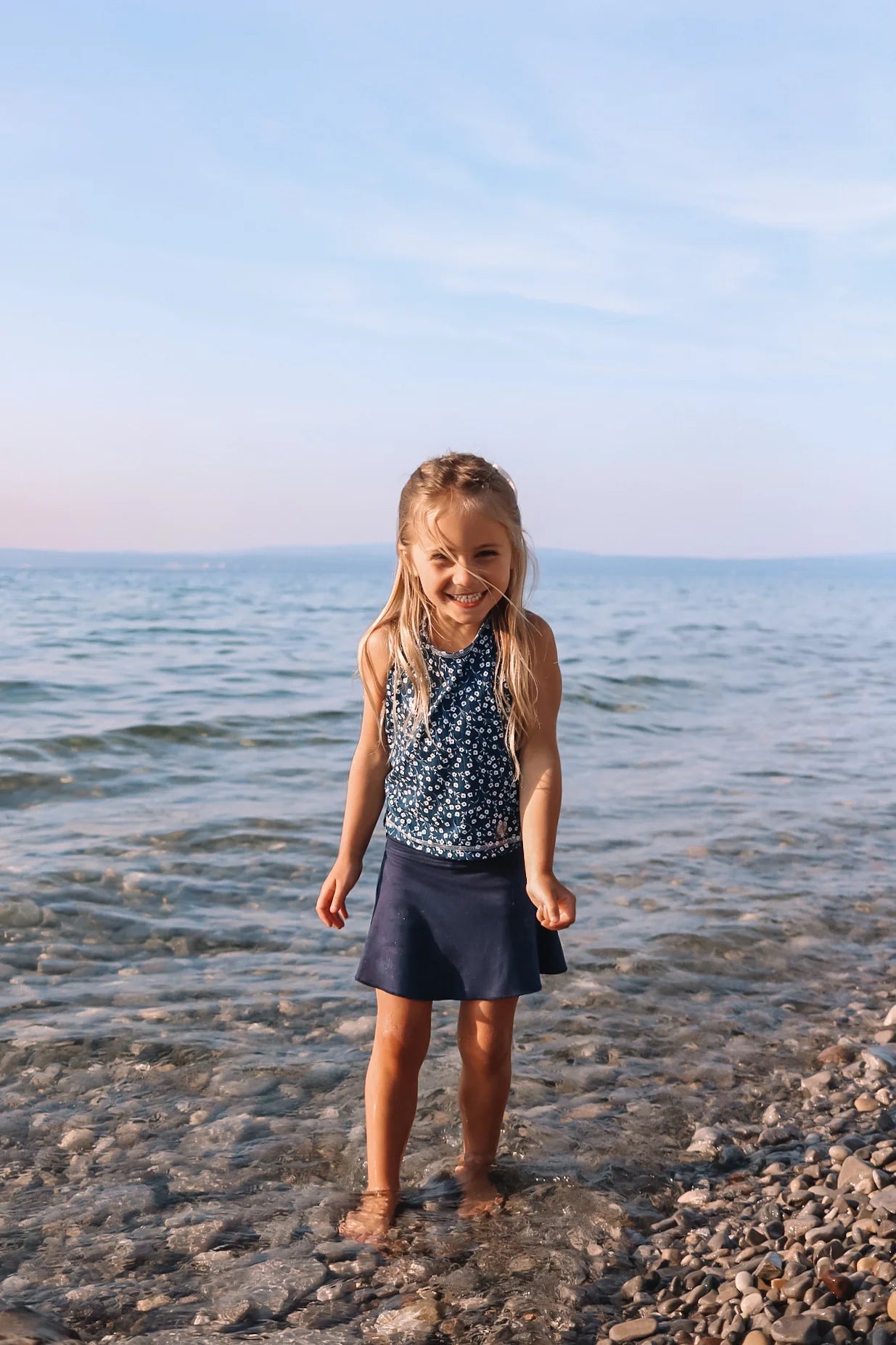 navy tennis skirt