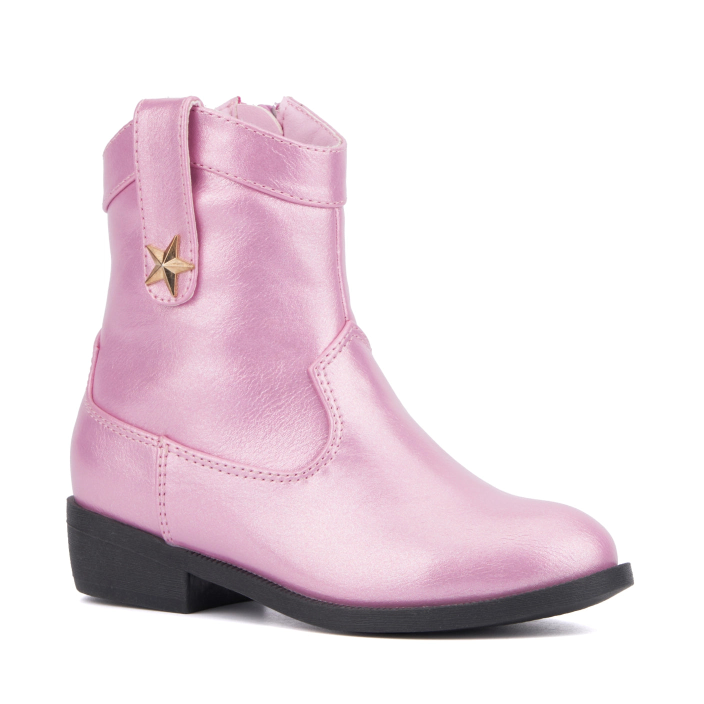 pink cowboy boot