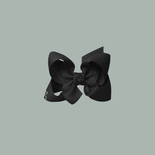 black bow