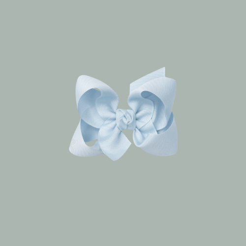 millennial blue bow