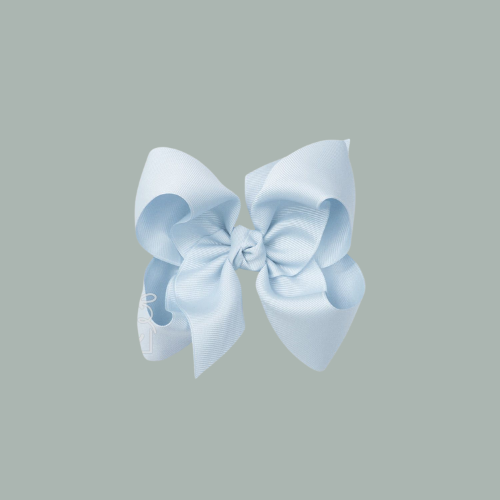 millennial blue bow