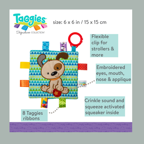 taggies- crinkle puppy