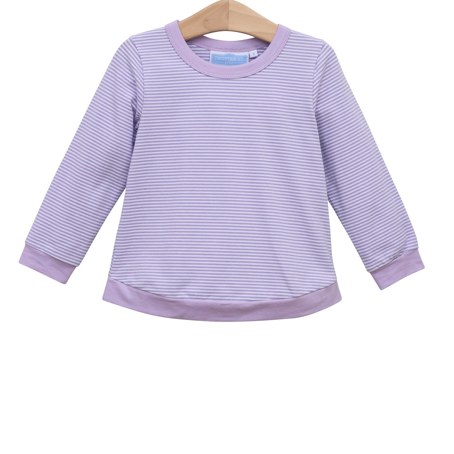 reagan long sleeve pull over- lavender