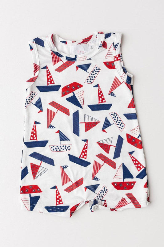 sailboats romper