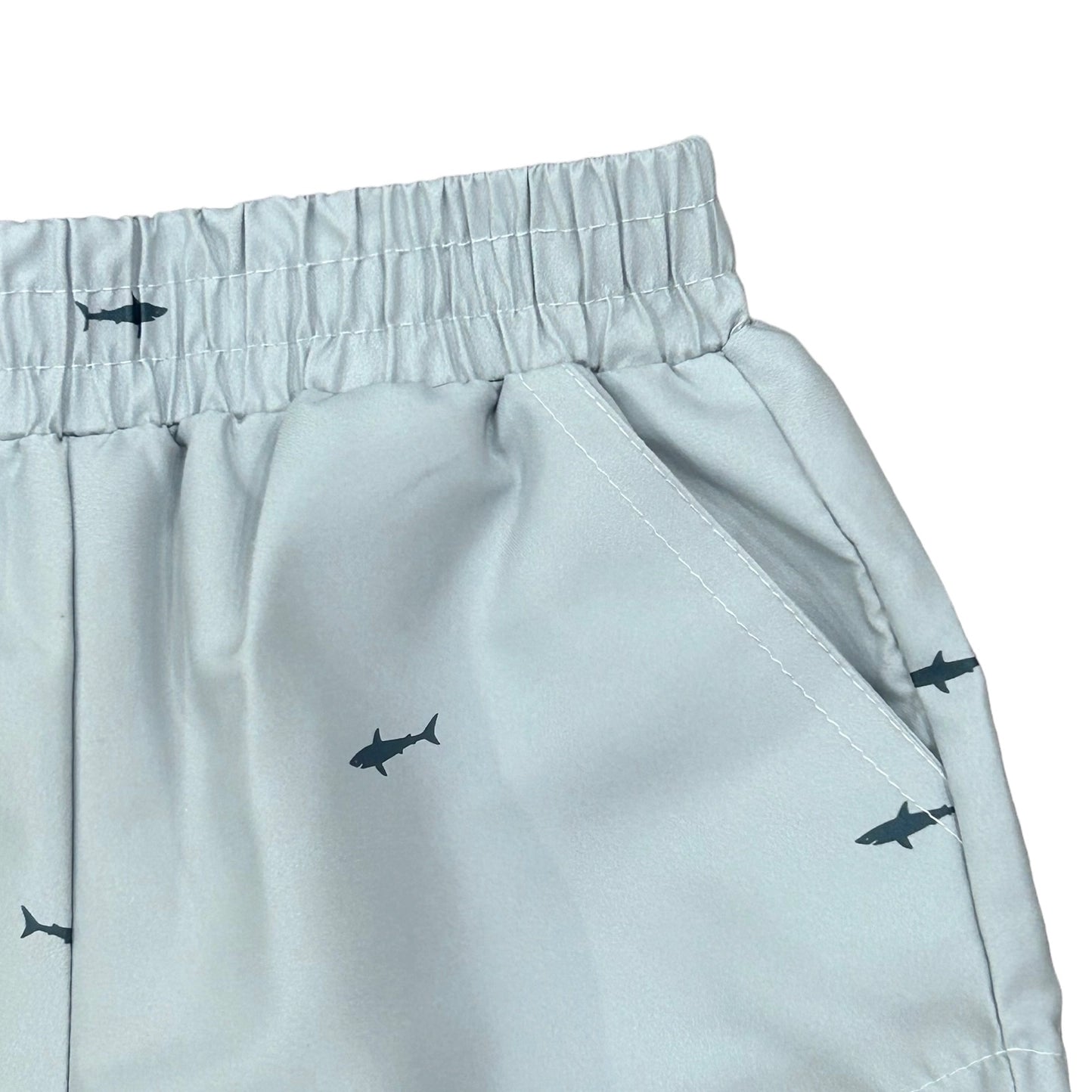 boy shorts- sharks