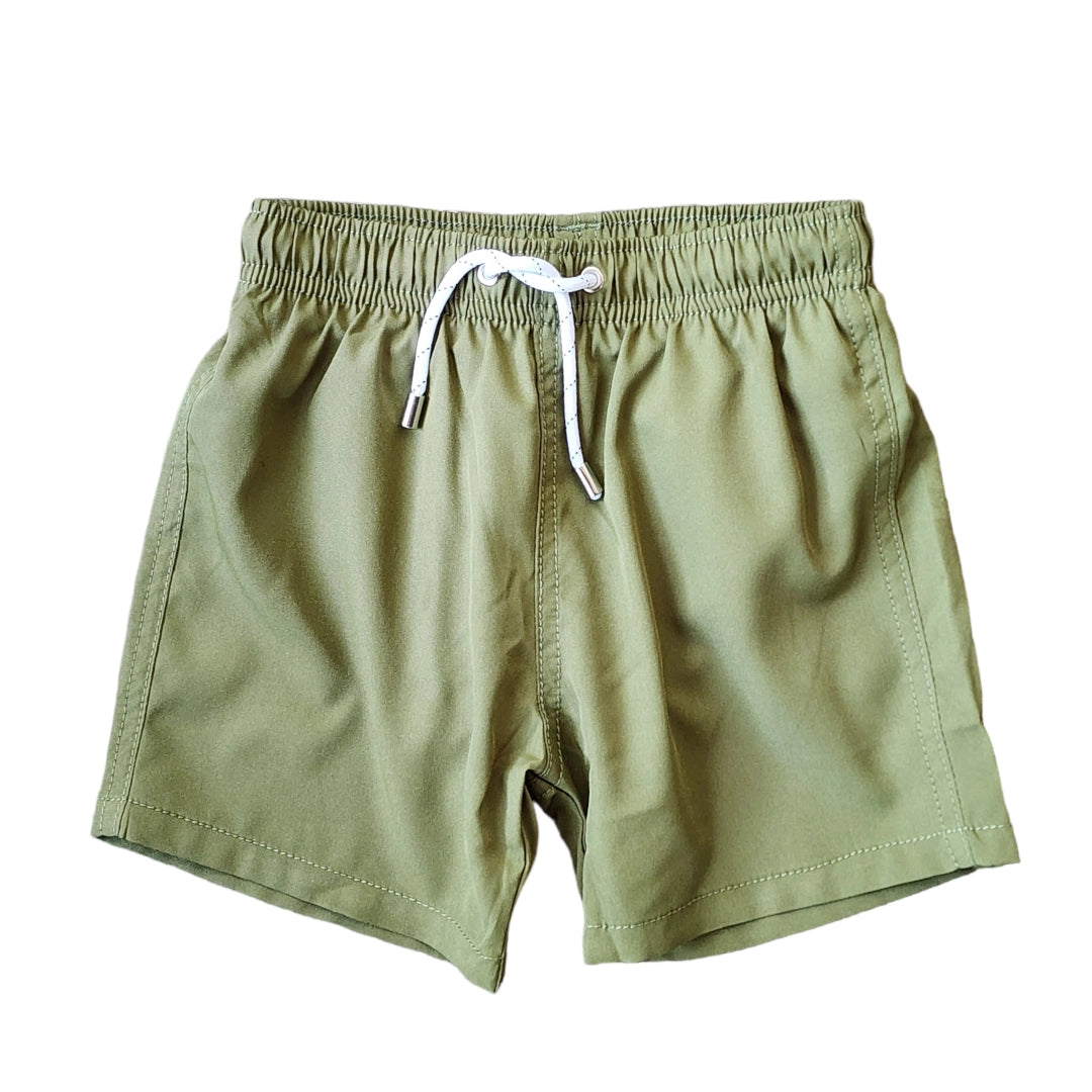 olive green boys swim