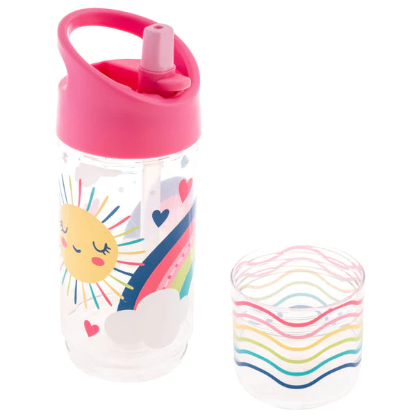 sip and snack cup- rainbow