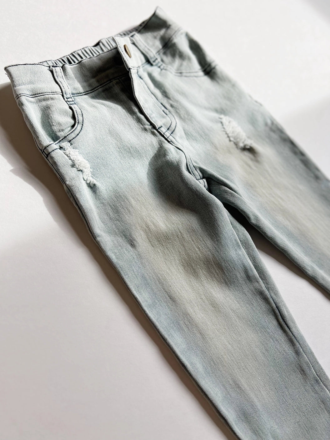 grey slate stretch denim