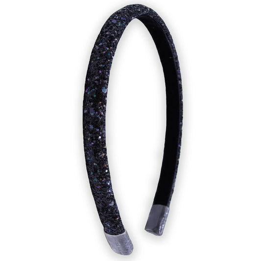 thin black headband