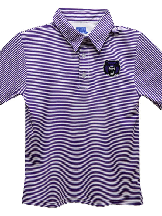 central arkansas stripe polo