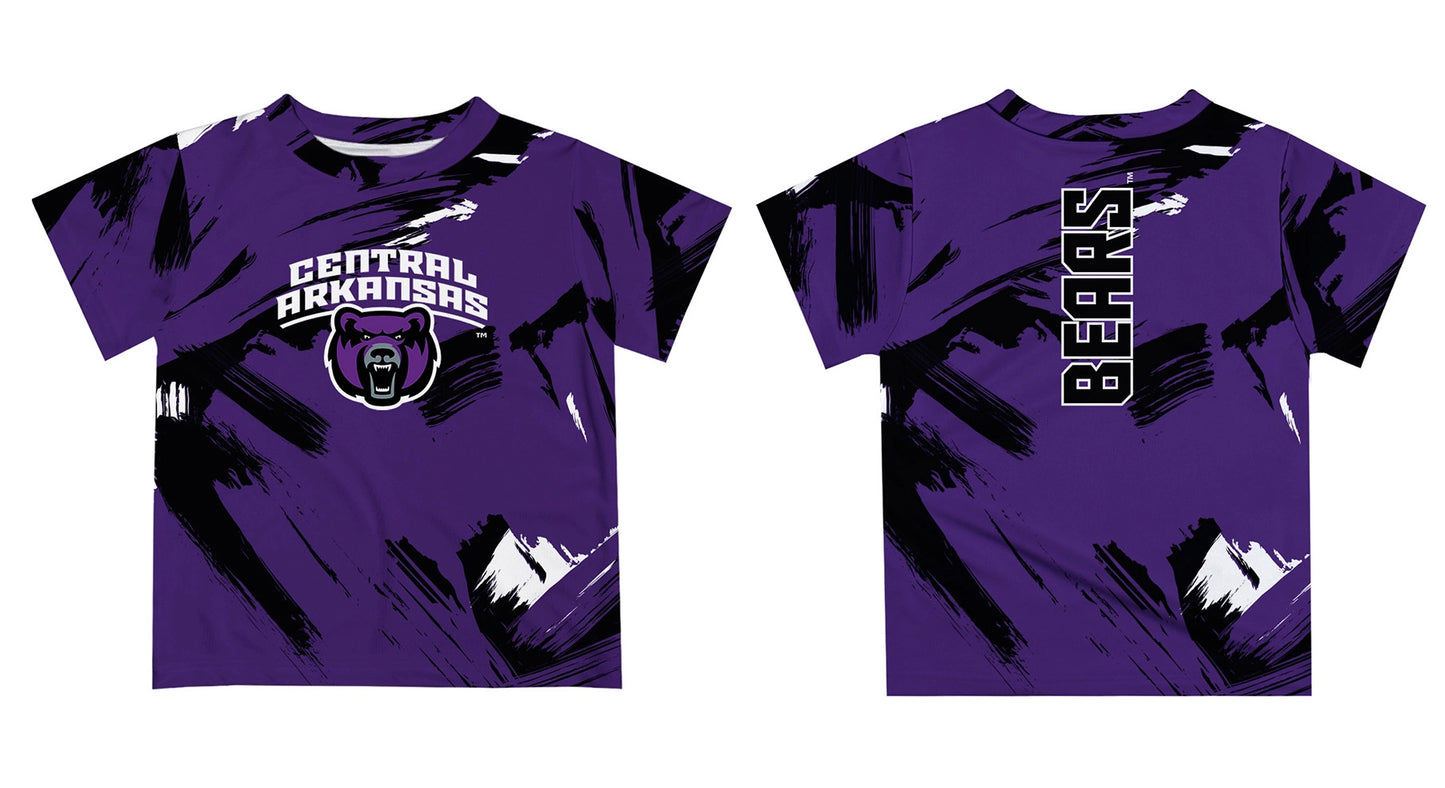 central arkansas bear paint brush tee