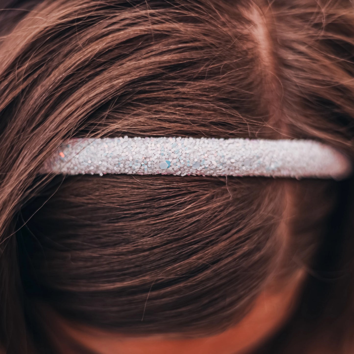 thin glitter headband